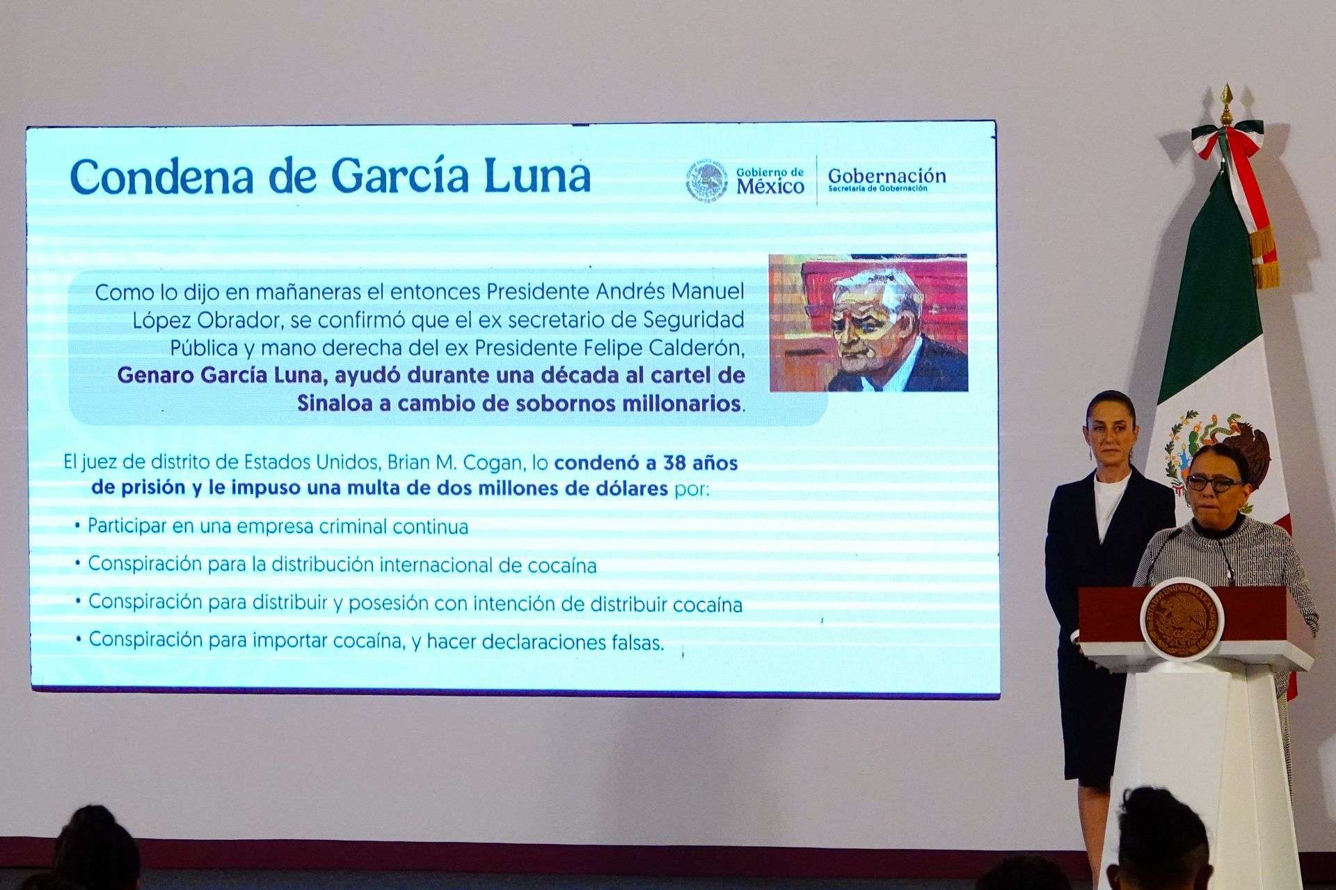 Genaro García Luna denuncia 8 meses de maltrato e incomunicación en prisión de EU