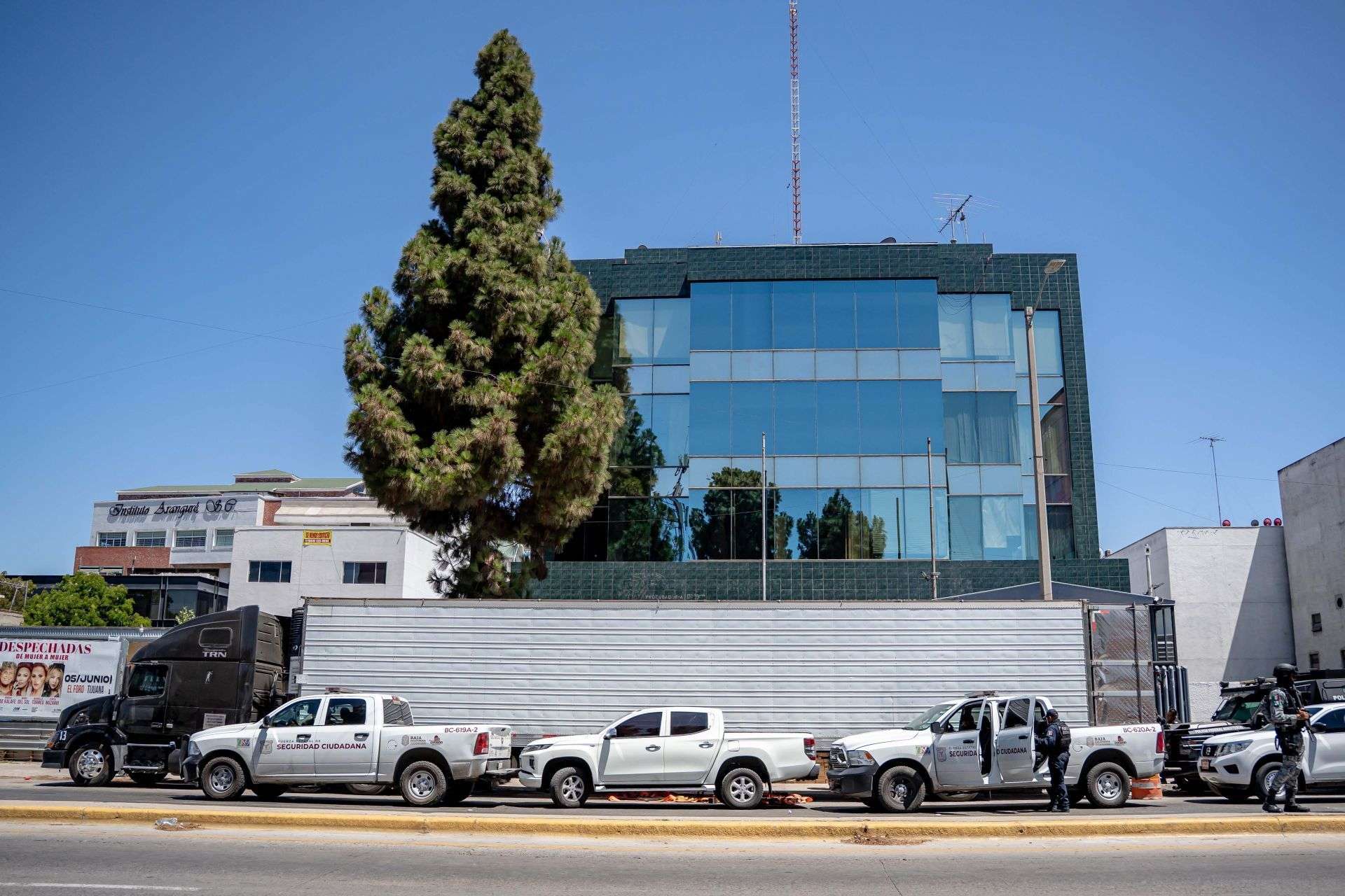 Detienen en Sonora tráiler con más de mil paquetes de cocaína