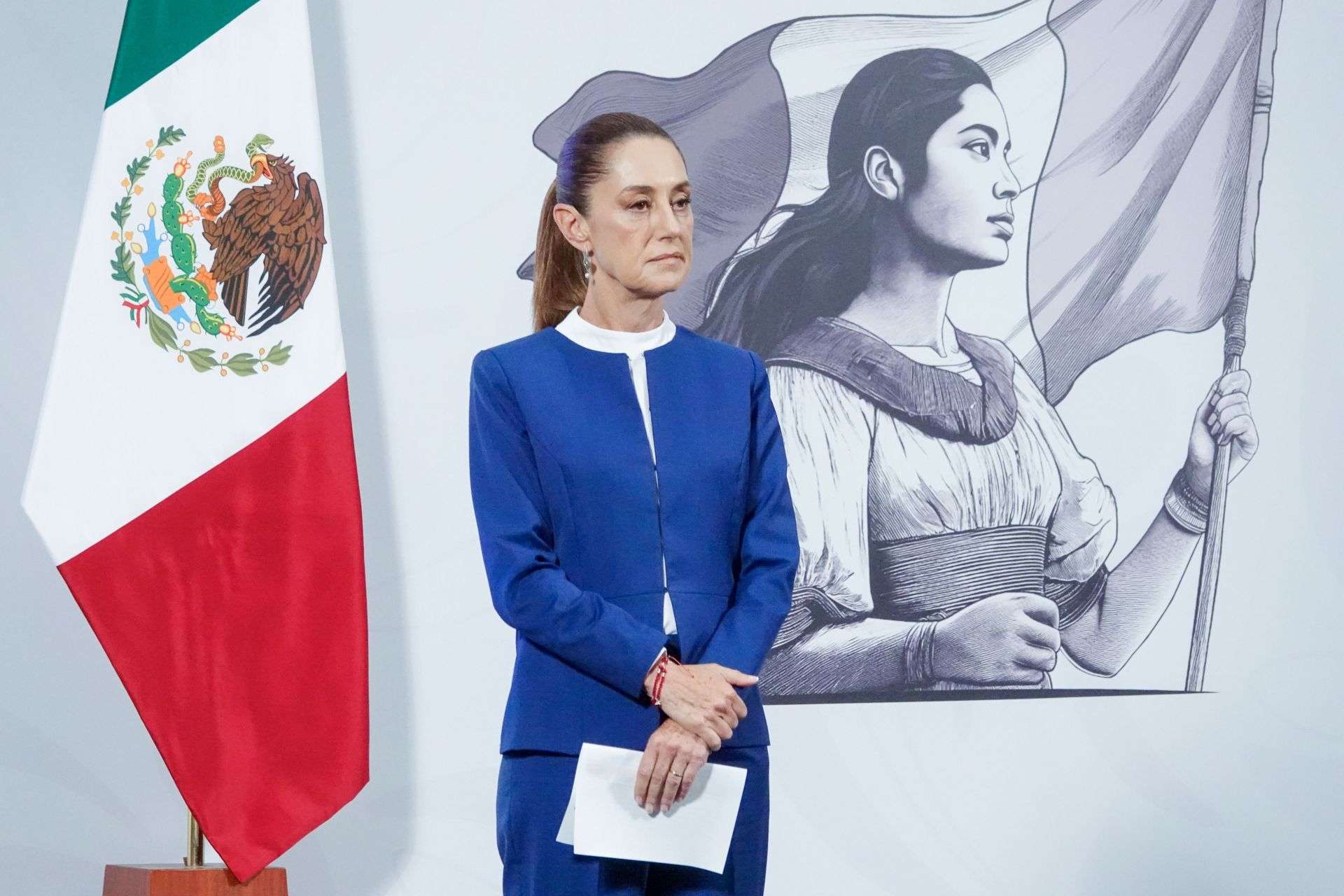 Niega Sheinbaum distanciamiento con AMLO y defiende logros de Morena