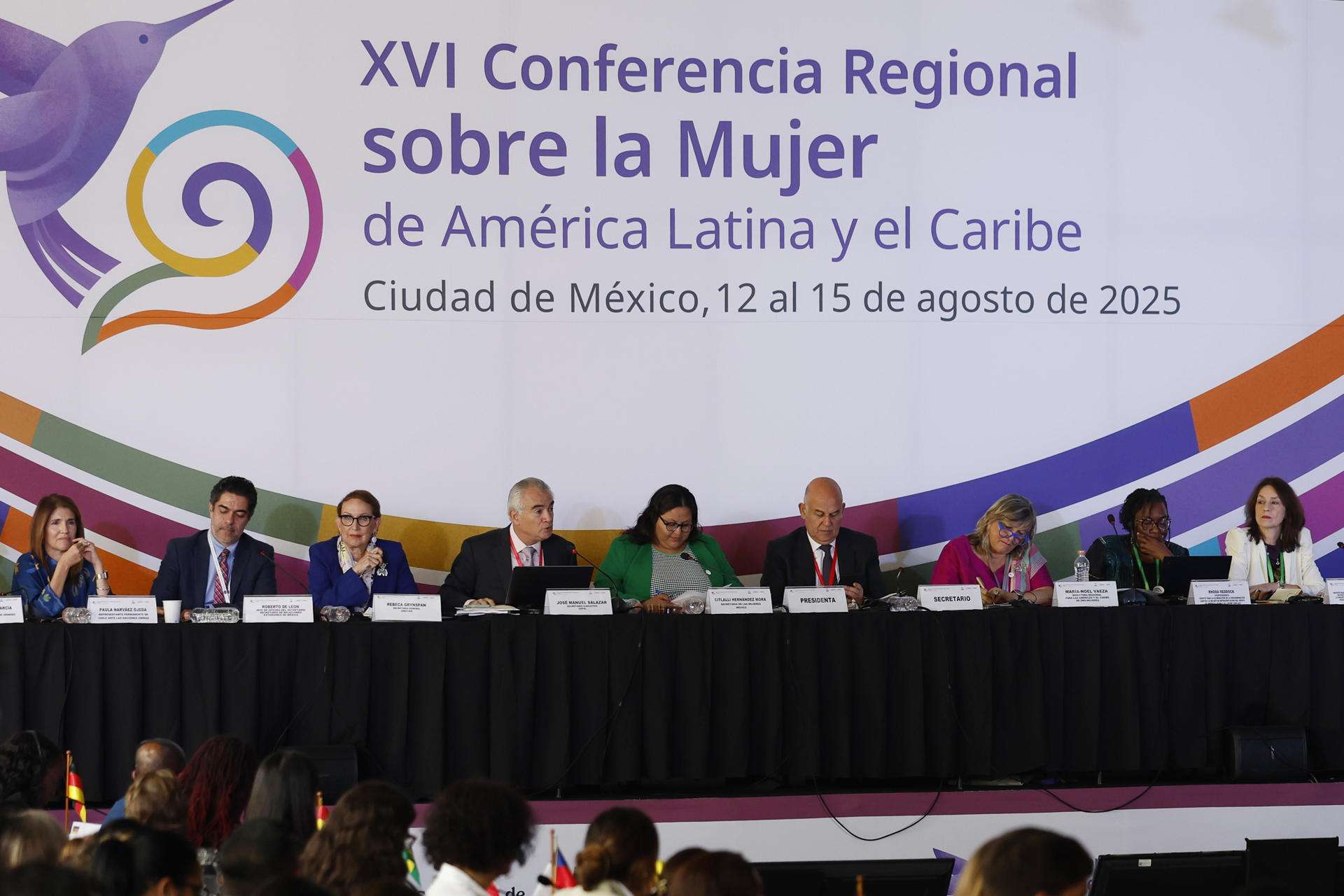 Inicia en CDMX la XVI Conferencia Regional sobre la Mujer de la CEPAL