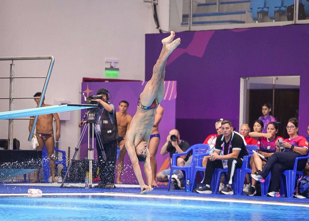 México domina el podio en clavados de los Panamericanos Junior