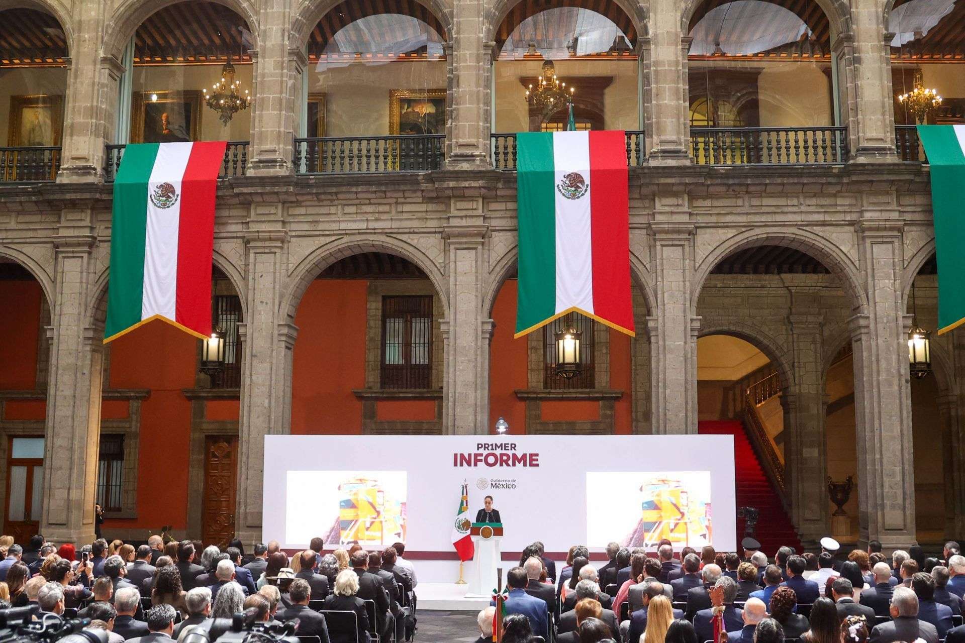 Concluye Sheinbaum su primer informe de Gobierno: “Vamos bien y vamos a ir mejor”