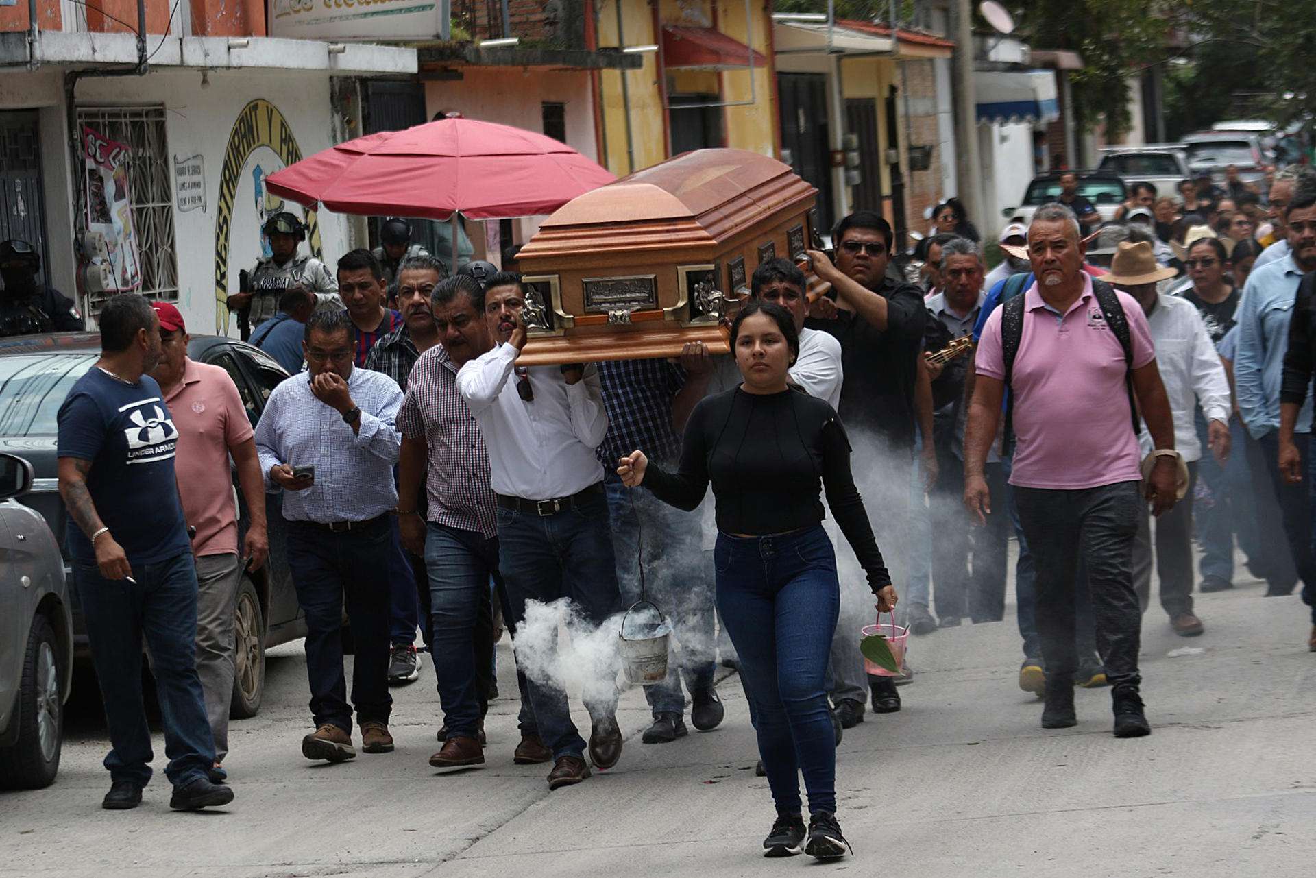 Trasladan a Tixtla el cuerpo de Hossein Nabor Guillén tras su asesinato