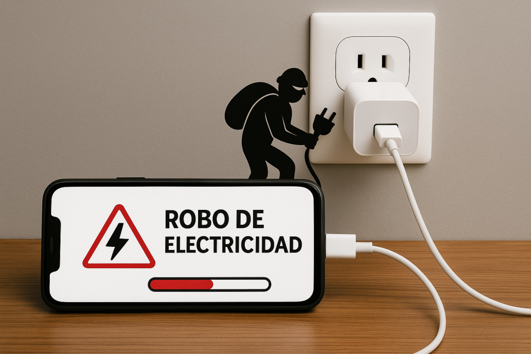 Policía Cibernética alerta por “juice jacking”: el riesgo de cargar celulares en aeropuertos y hoteles