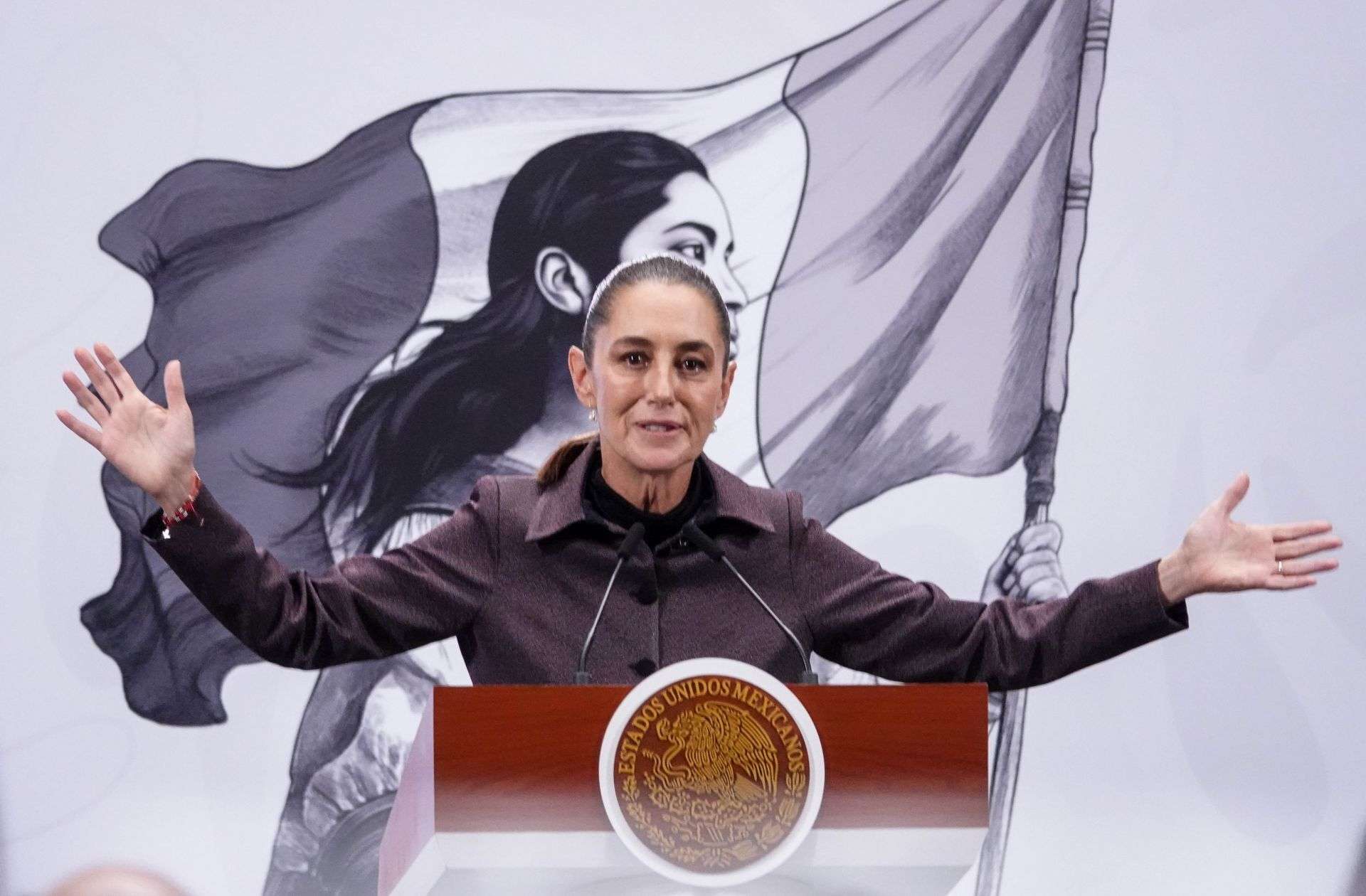 Sheinbaum recibe a empresarios del Foro Económico Mundial para presentar el Plan México