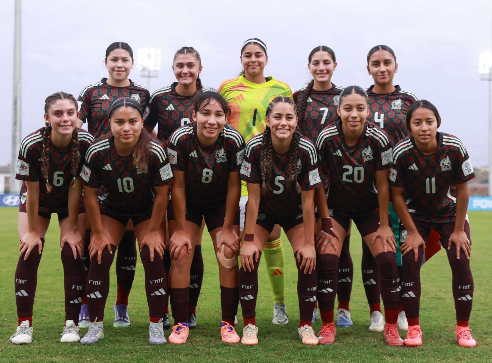México enfrenta a Italia por el pase a semifinales del Mundial Femenil Sub